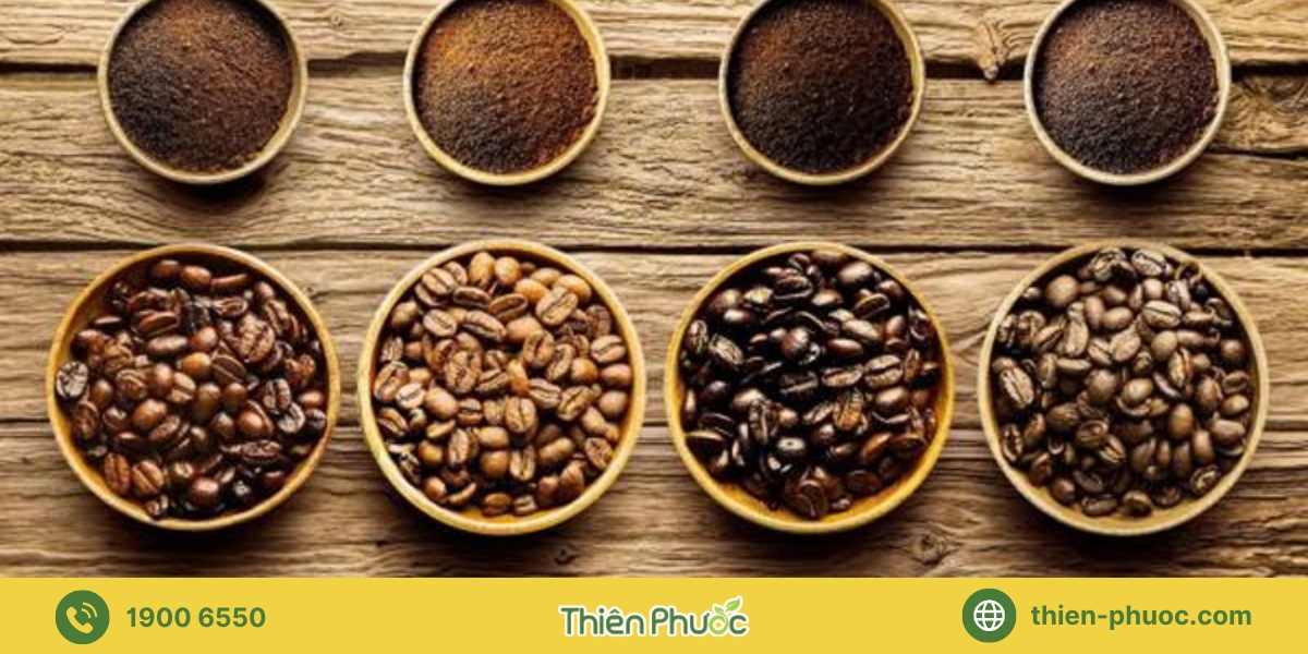 Các loại cà phê sỉ cung cấp tại Bình Phước