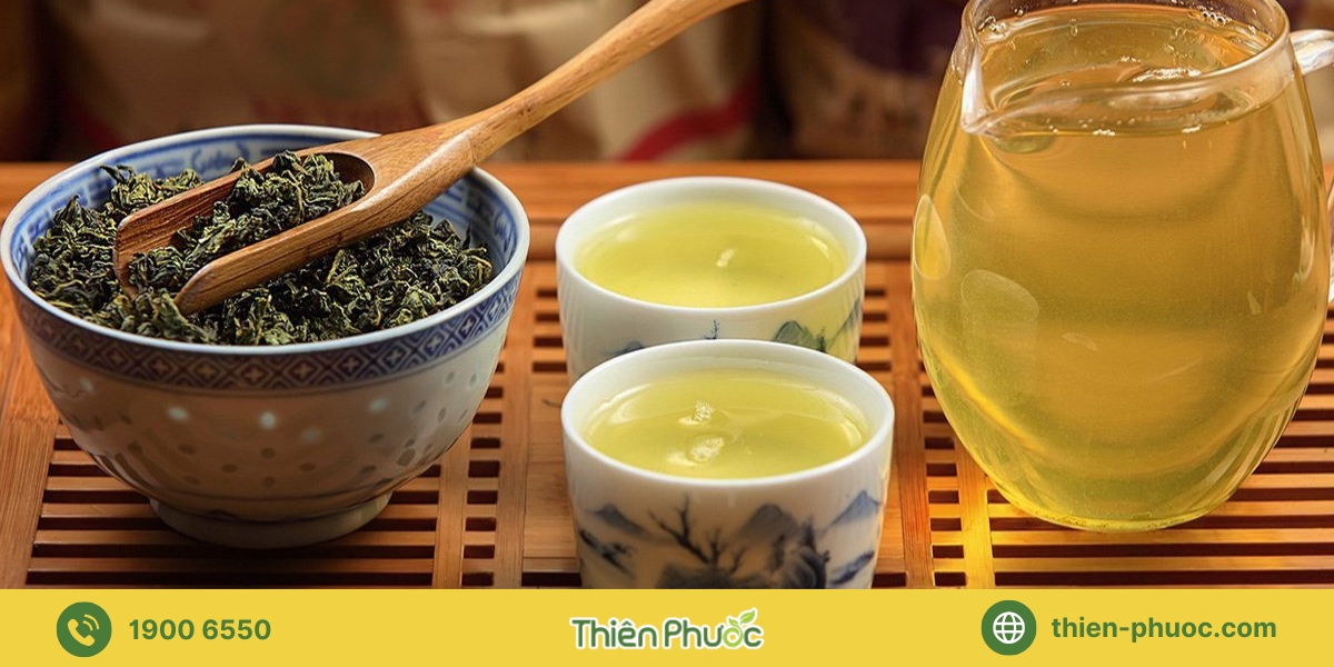 Các loại trà được gia công tại Long An