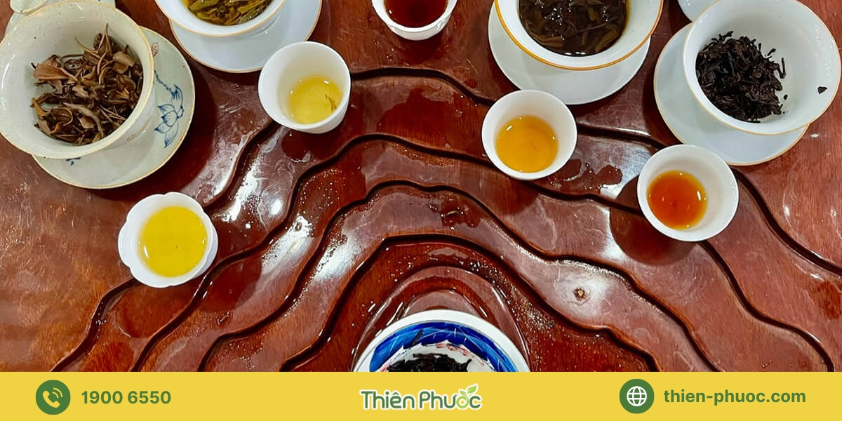 Các loại trà gia công tại Tây Ninh