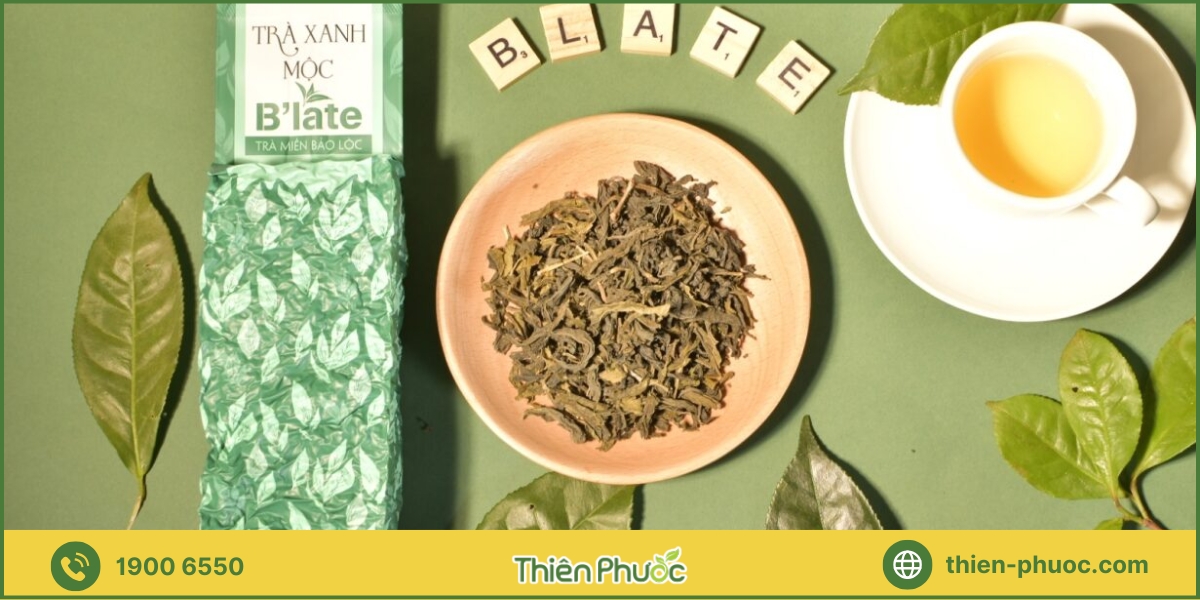 Các loại trà mà Thiên Phước nhận gia công tại Bình Dương