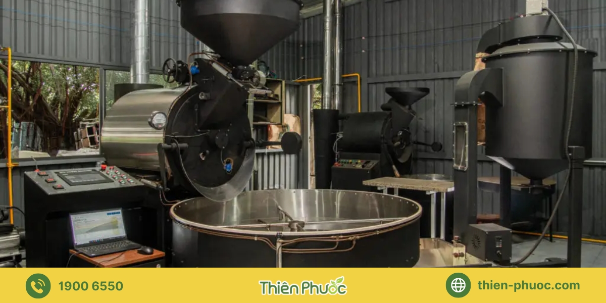 Quy trình gia công cà phê tại Tiền Giang