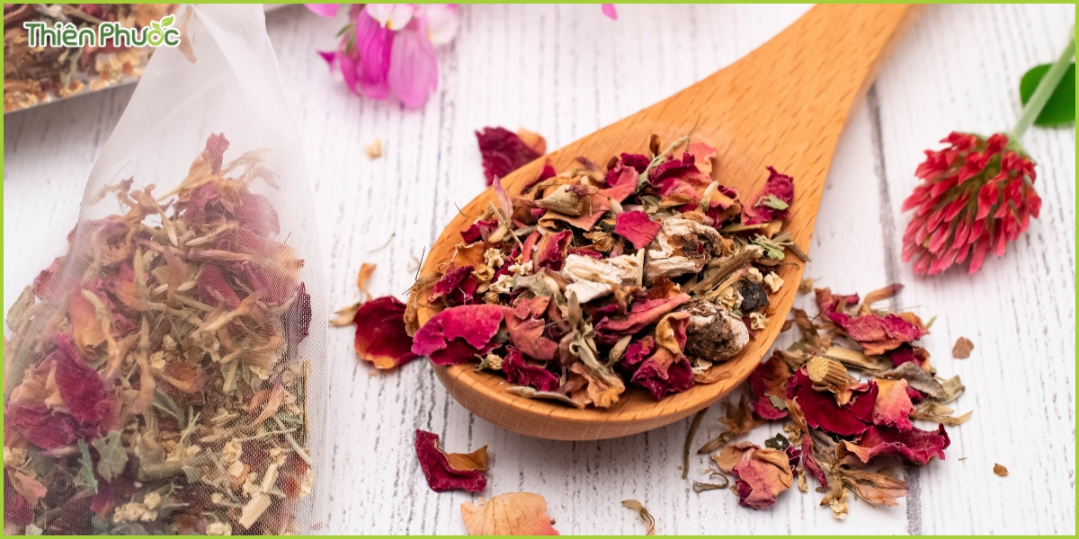 Thành phần chính trong trà detox