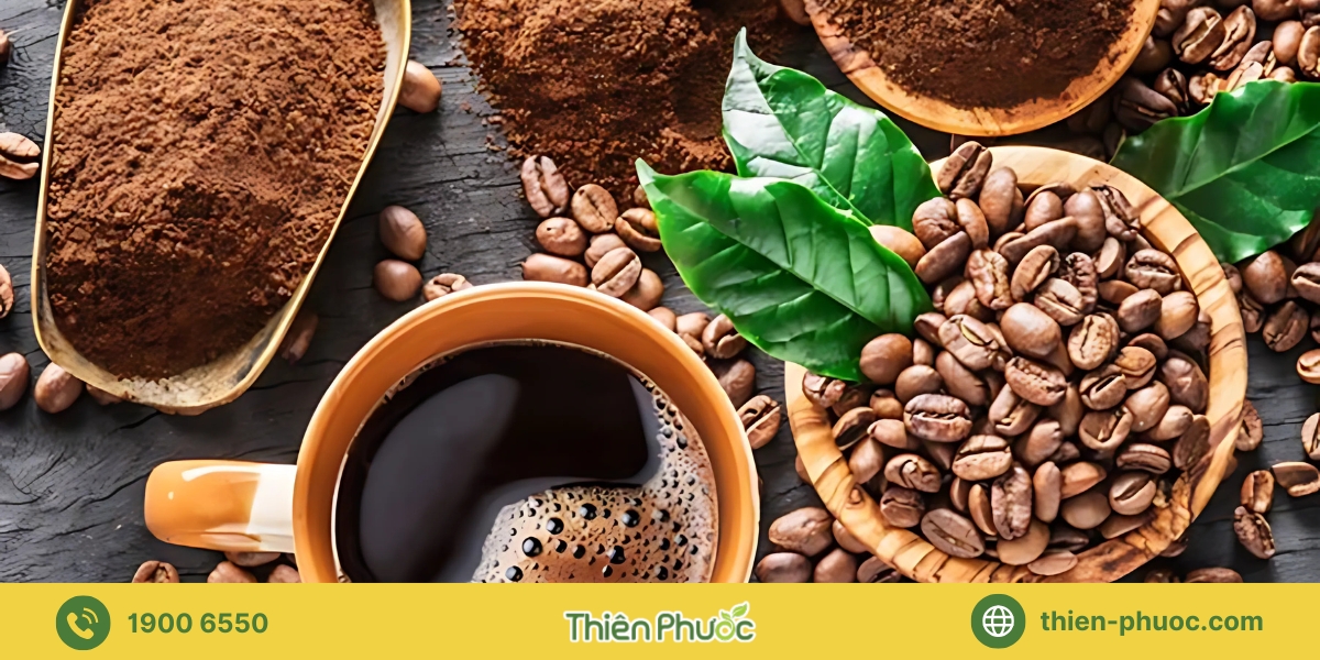 Báo giá dịch vụ sản xuất và gia công cà phê tại TP.HCM với Thiên Phước